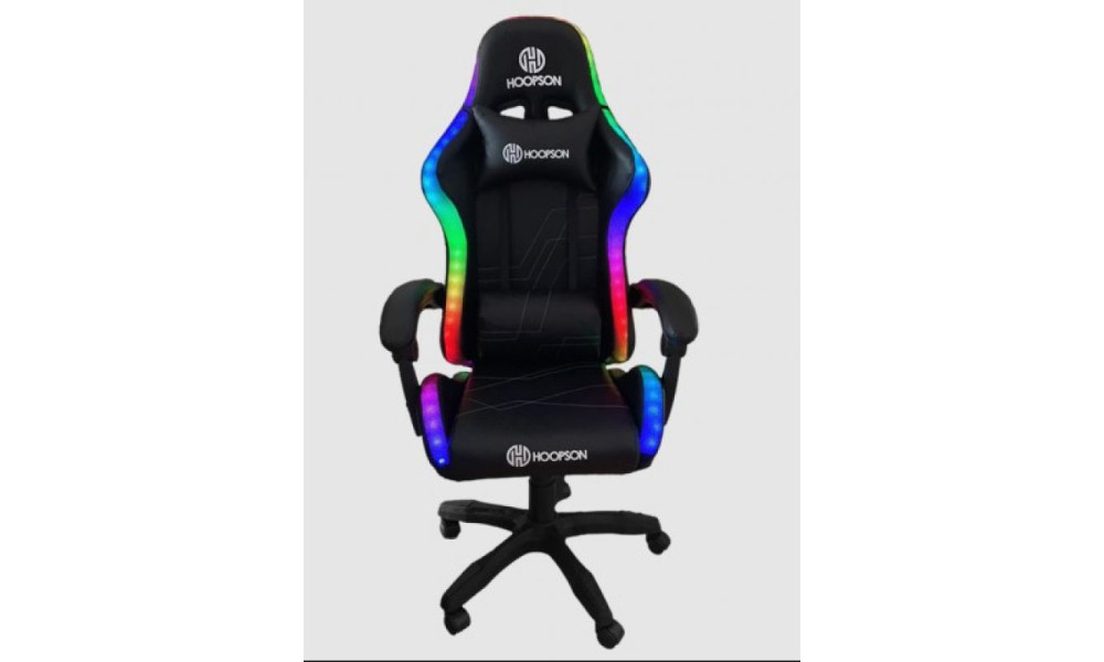 Cadeira Gamer Giratória Ajustável Marca Hoopson CG-508 RGB