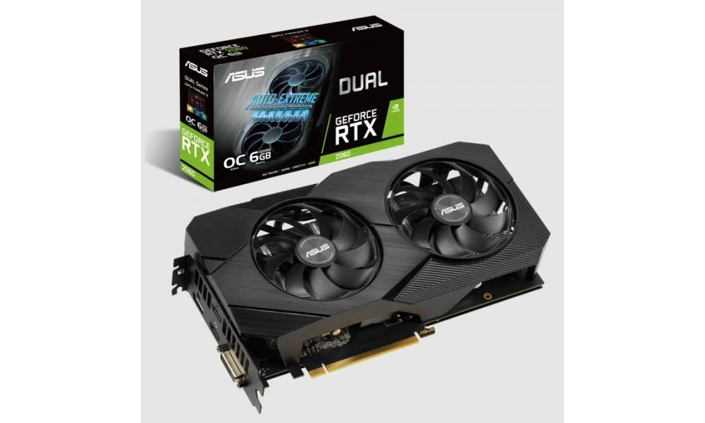 Placa De Video Asus Geforce Rtx 2060 Dual Oc Edition 6gb GDDR6