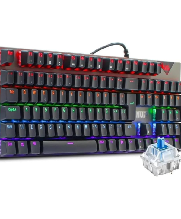Teclado Gamer Mecanico EG2 19 Loop Switch Blue