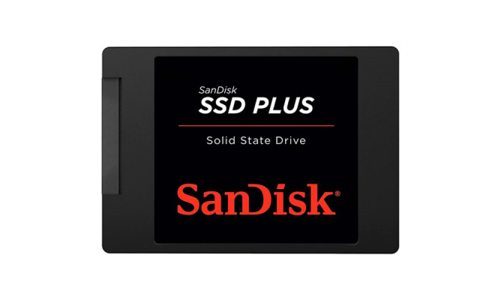 SSD SanDisk Plus, 480GB, Sata III, Leitura: 535MBs e Gravação: 445MBs, SDSSDA-480G-G26