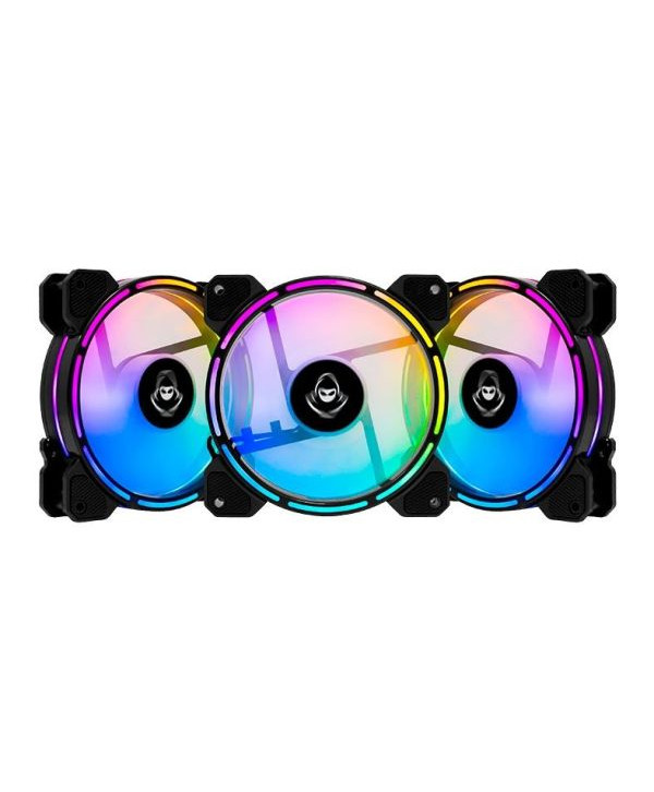 Kit Ventoinhas Mancer Z200, 3x120mm, RGB, MCR-Z20RGB-01