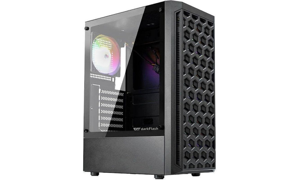 Gabinete Gamer Aigo DarkFlash DK300, Mid-Tower, Lateral