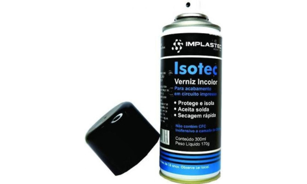 Verniz Incolor 300ml ISOTEC IMPLASTEC 170G