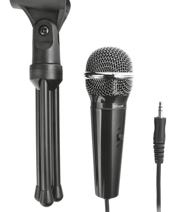 Microfone Streamer Starzz com Tripé - PC e Laptop - 21671 - Trust