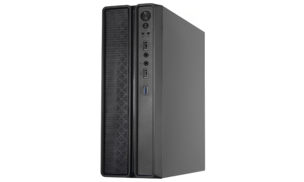 Gabinete Bluecase Slimdesk, Com Fonte 200W, Preto - BG-2002