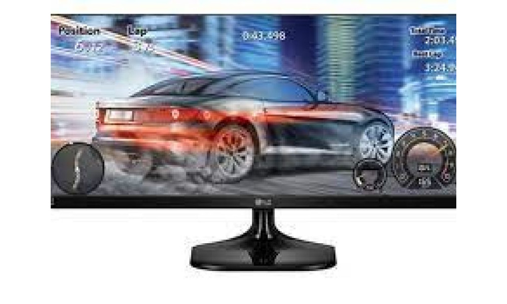 Monitor LED 25 Gamer LG MBR 25UM58G 2560 x 1080 UltraWide IPS Full HD 1ms