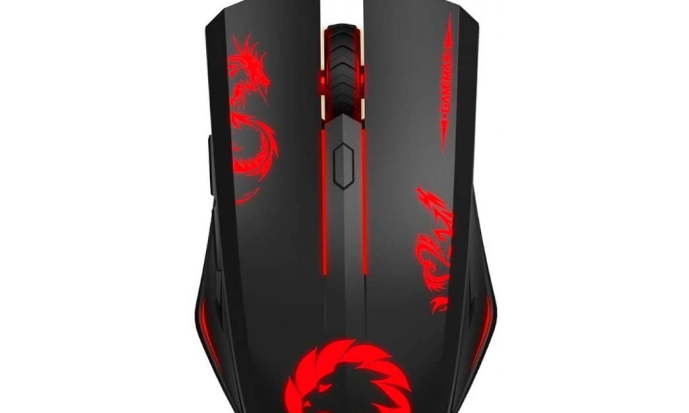 Mouse Gamer Gamemax MG386 3200Dpi USB 4Colors Led Preto