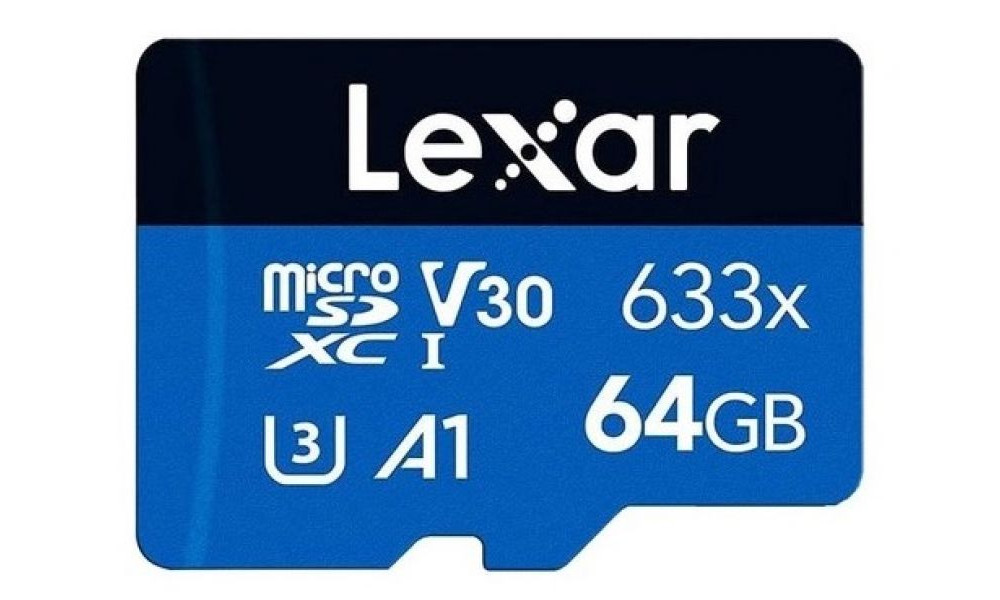 Cartão de Memória Lexar 64GB MicroSD