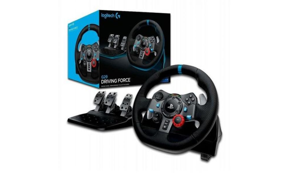 Volante Gamer C/Pedal G29 Driving Force Lightech