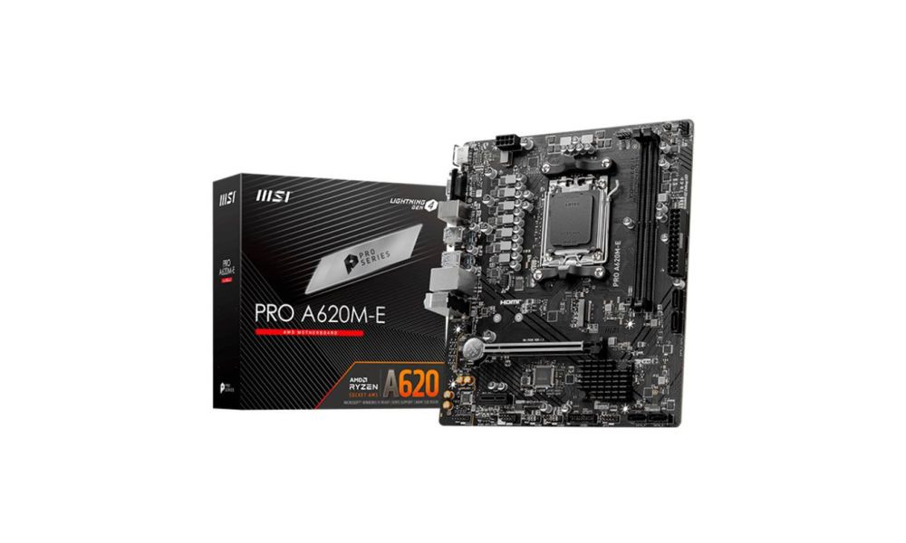 Placa Mãe MSI Pro A620M-E - AMD AM5 - DDR5