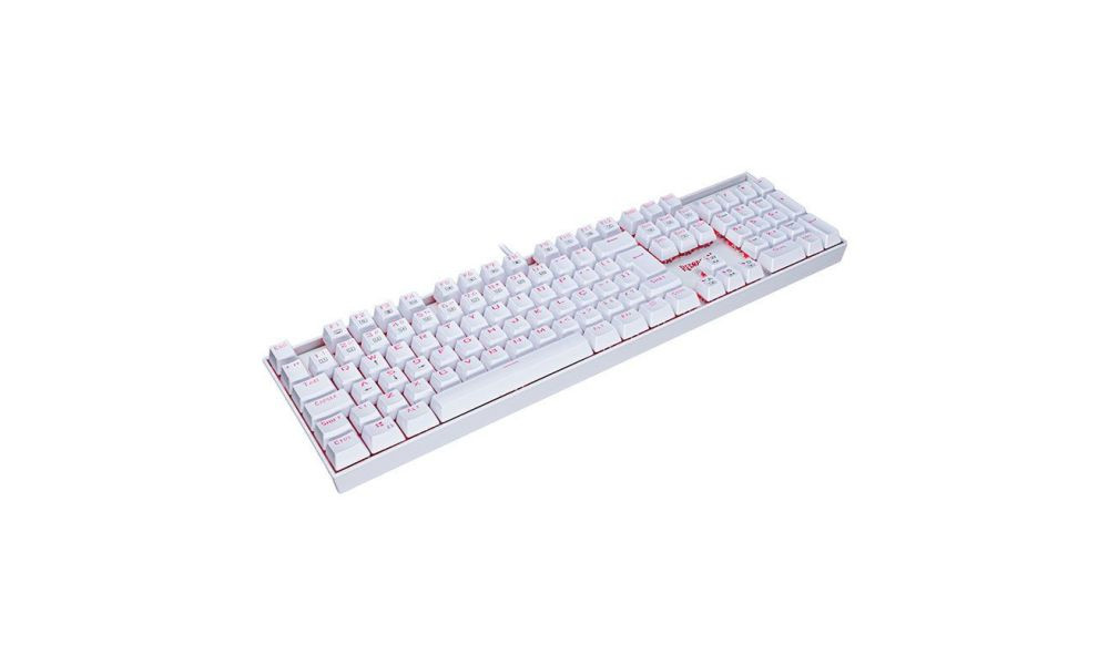 Teclado Mecanico Mitra Single Color White Switch Azul K551W