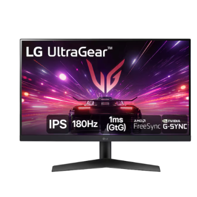 Monitor Gamer LG UltraGear 24” IPS, 180Hz, 1ms 