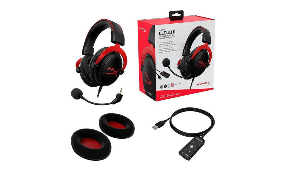 Headset Gamer Hyperx Cloud II KHX-HSCP-RD