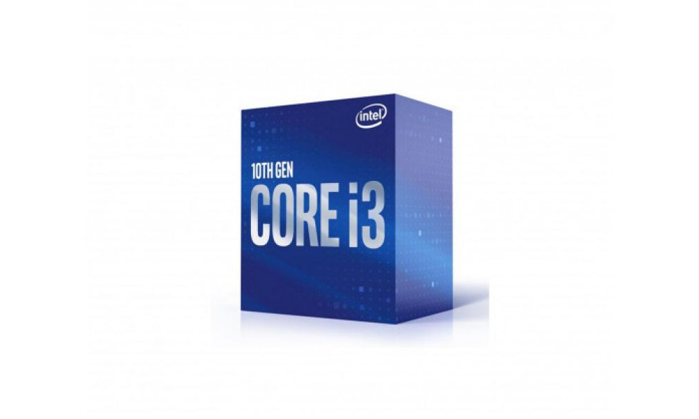 Processador Intel Core i3 10100F 3.60GHz (4.30GHz Turbo), 10ª Geração, 4- Cores 8-Threads