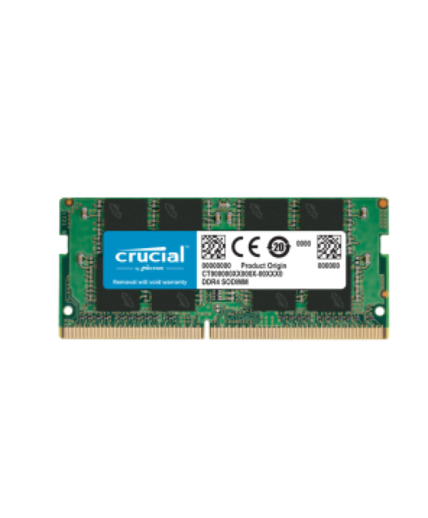 Memoria 8GB DDR4 3200MHZ 1.2V Crucial - Notebook - CT8G4SFRA32A