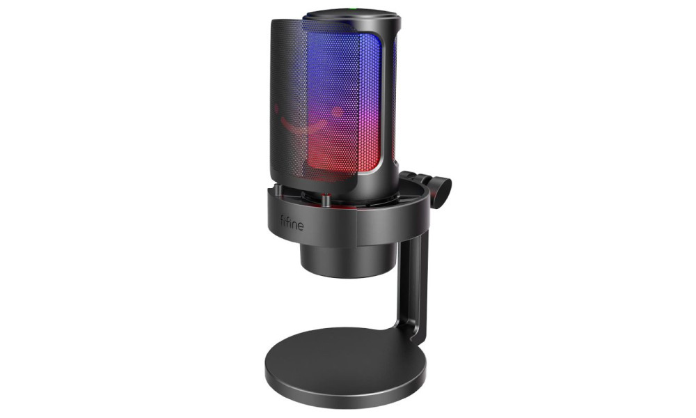 Microfone Fifine A8 RGB USB