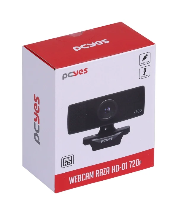 Webcam PCYES Raza HD-01 720P