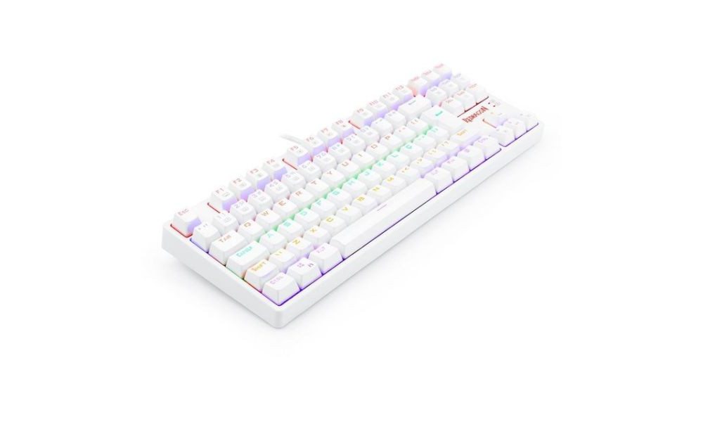 Teclado Mecanico Redragon Daksa Lunar White