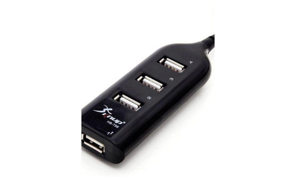 Hub USB 2.0 4 Portas KP-T56 - Knup