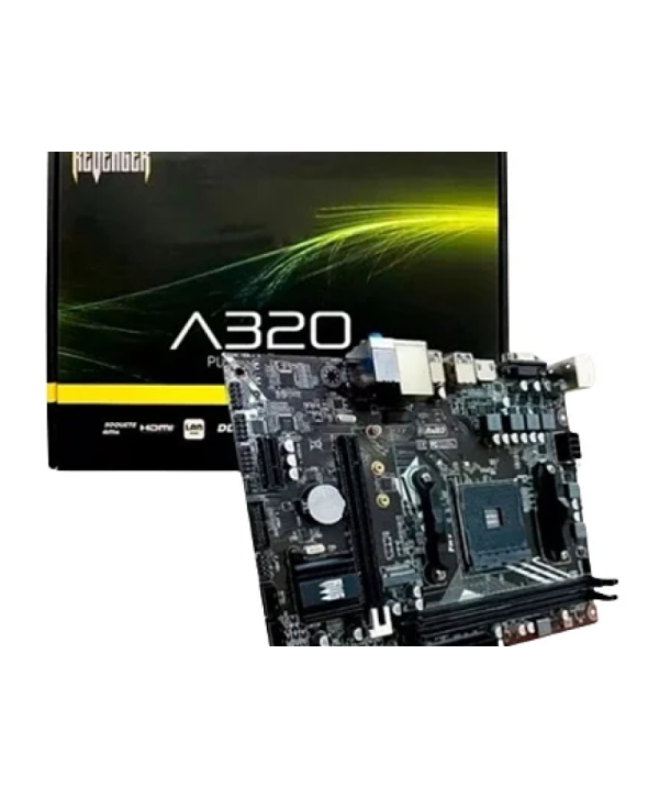 Placa mãe AM4 AMD A320m Revenger