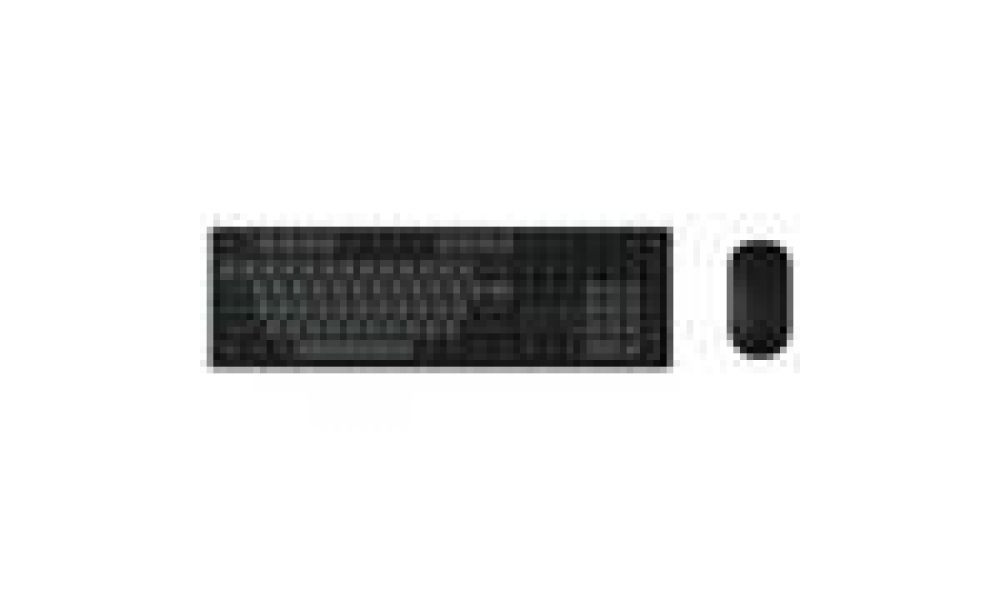 Kit Teclado Membrana e Mouse AKKO Preto e Ciano MX108