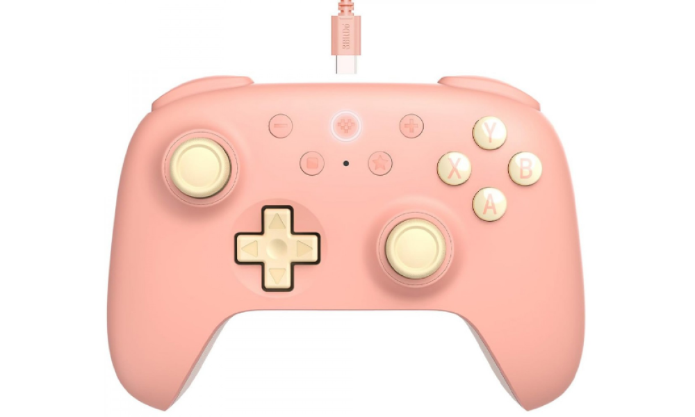 Controle 8bitDo Ultimate 2c Wired Controller Rosa 