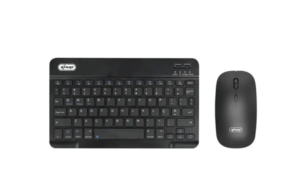 Kit Teclado e Mouse Sem fio KP-TE127