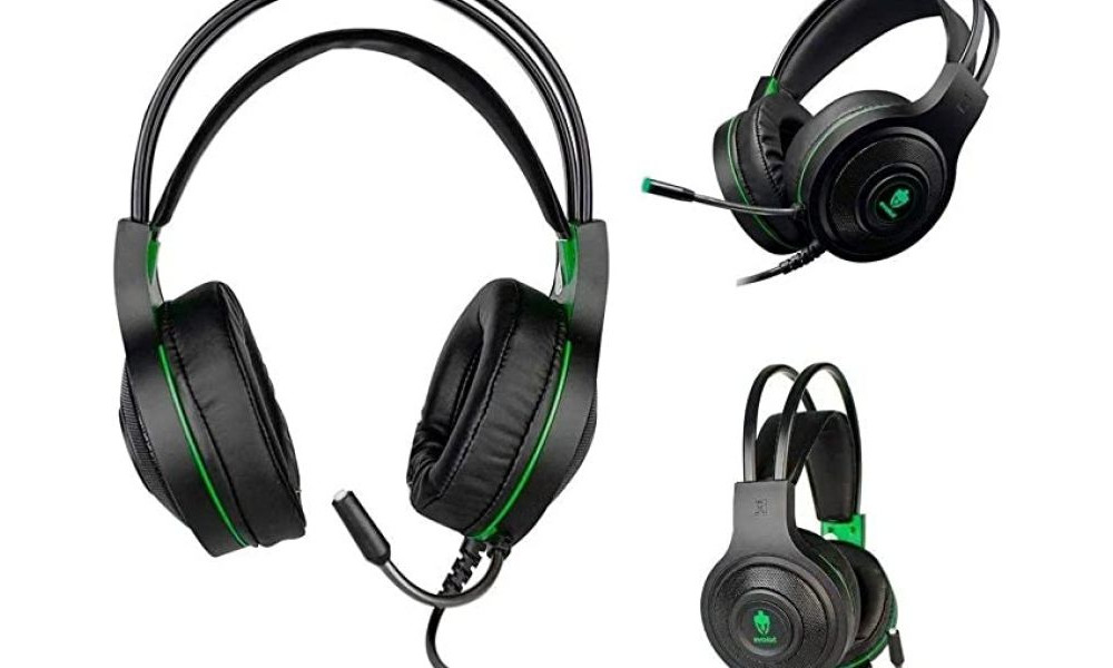 Fone De Ouvido Headset Gamer Têmis Eg301gr - Evolut