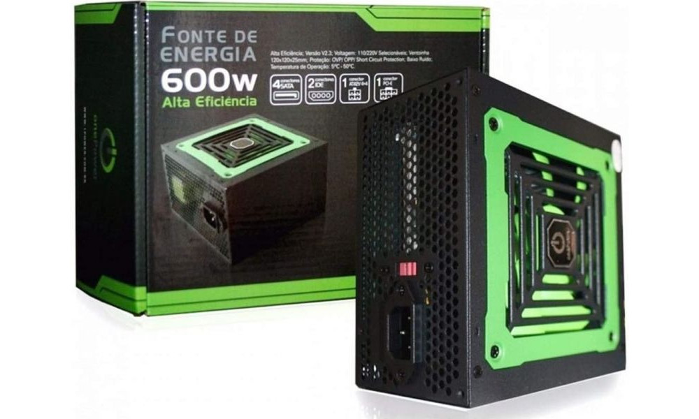 Fonte One Power 600W - MP600W3-I