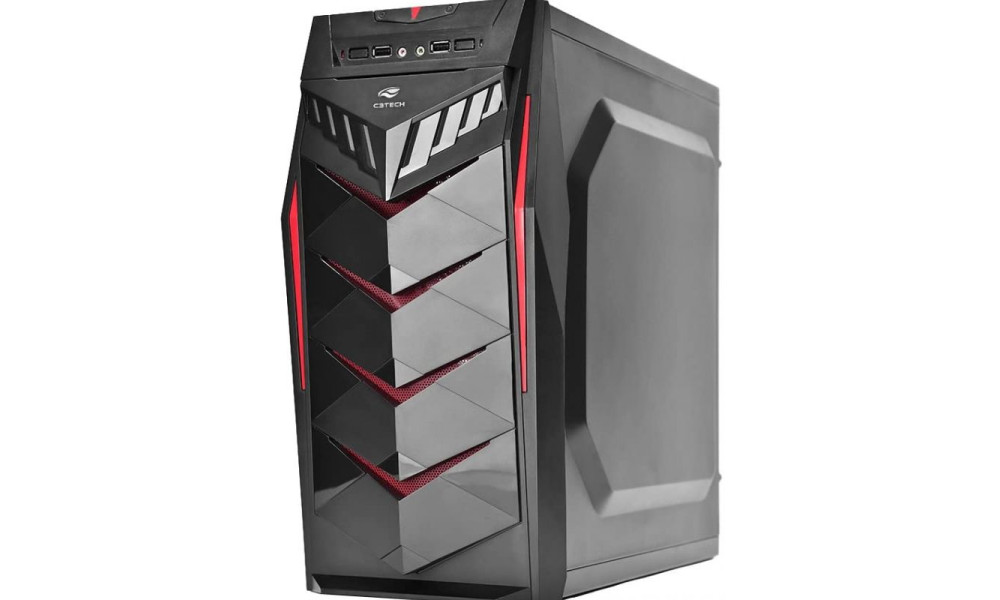 Gabinete Gamer Mt-G70 Bk S/Fonte C3TECH