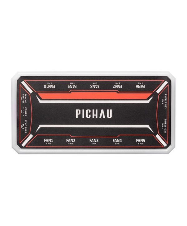 Controladora Pichau Feather X6, ARGB, 10 Portas, PG-FTX6-BK01