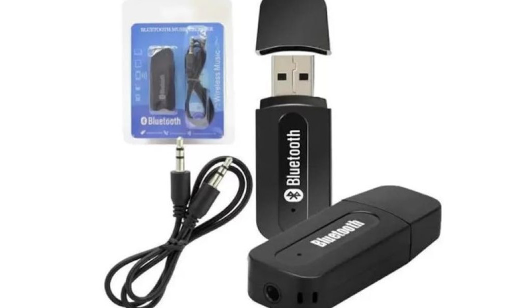 Adaptador Bluetooth 5.0 Receptor De Musica Cabo P2 YET-M1 SHINKA