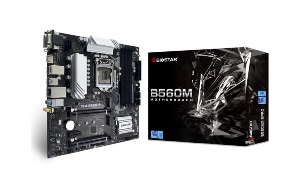 Placa Mãe Biostar B560MX-E PRO, Chipset B560