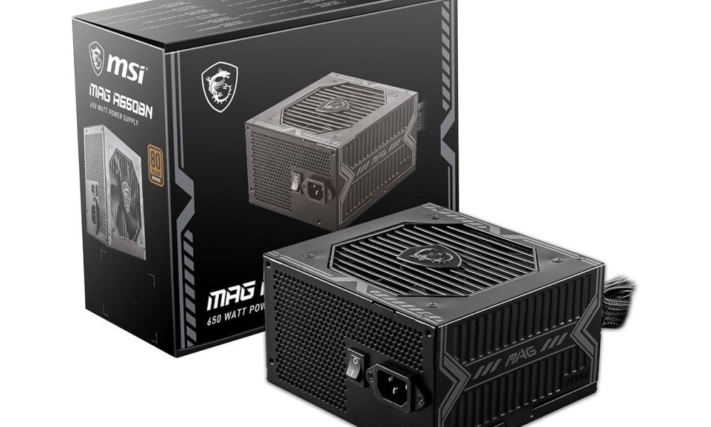 Fonte MSI Mag A650BN ATX, 650w 80P Bronze 