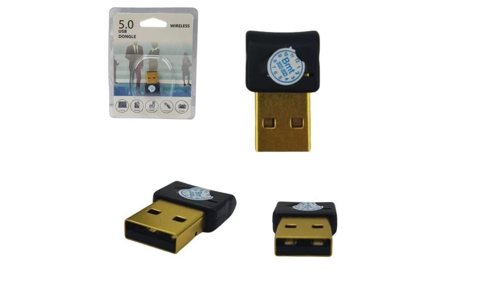 Adaptador Bluetooth USB Preto AT-BL 5.0 - ad0574b