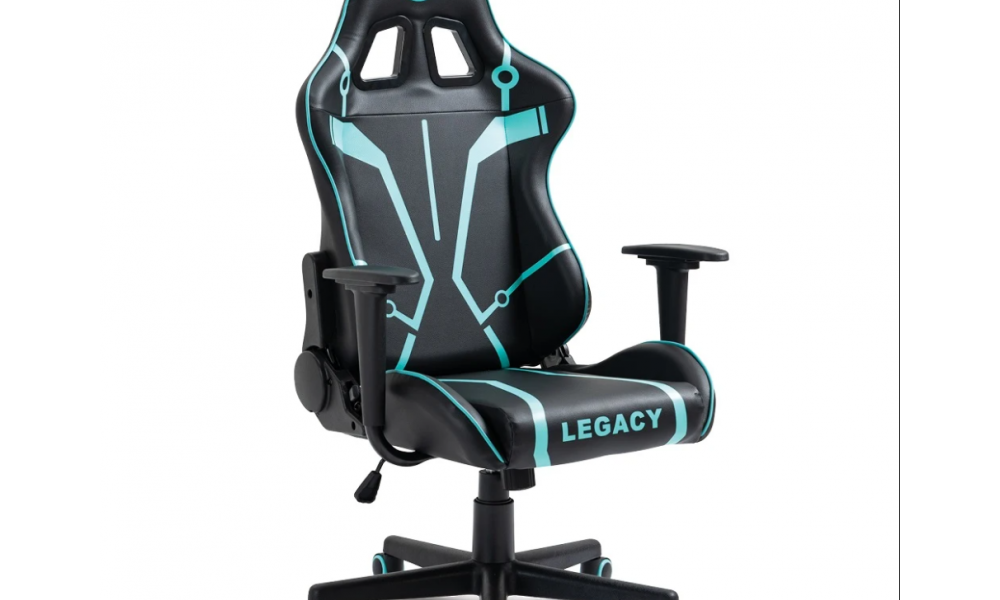 Cadeira Gamer Legacy Series Preto/Azul