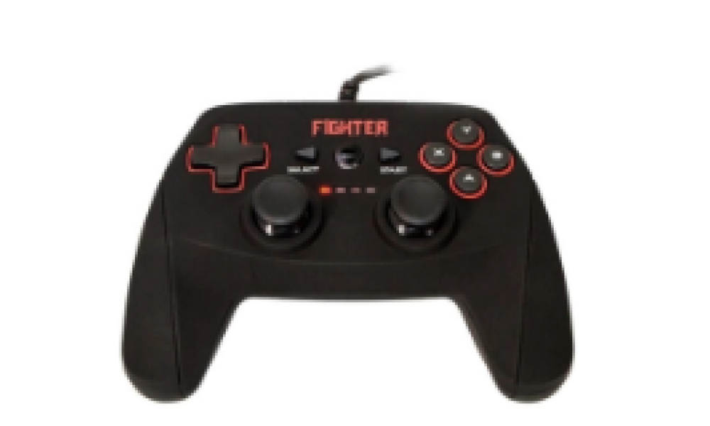 Controle Gamer Dazz Fighter, PC, PS3, USB