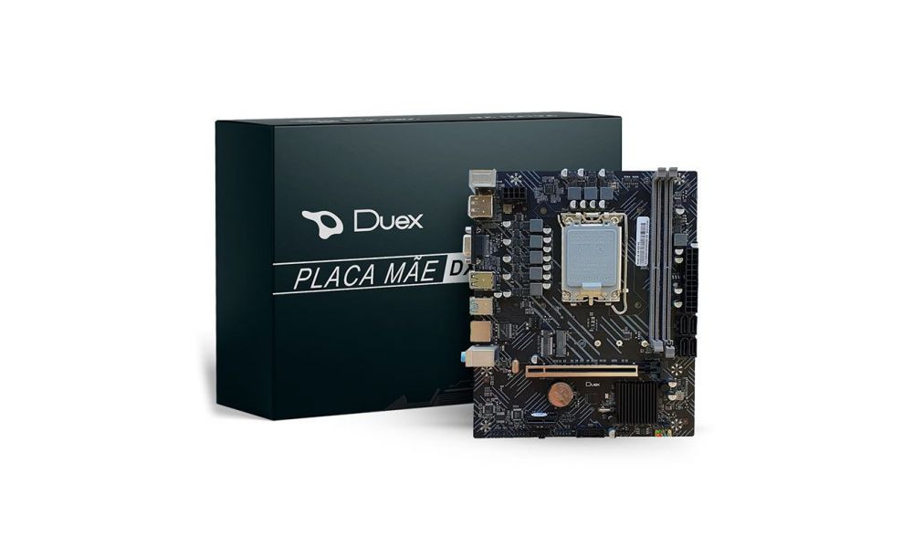 Placa Mae Duex DX H610ZG M2, DDR4, Soquet LGA1700, M-ATX, Chipset Intel H610, DX-H610ZG-M2	