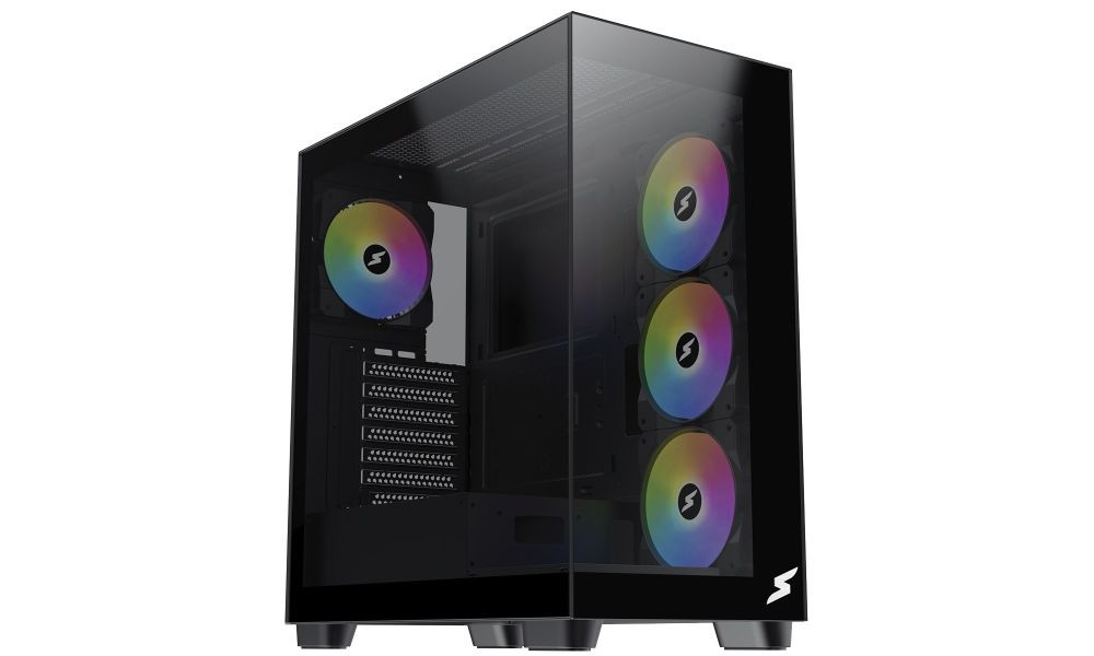 Gabinete Gamer Superframe Dominator Mid Tower	- Black