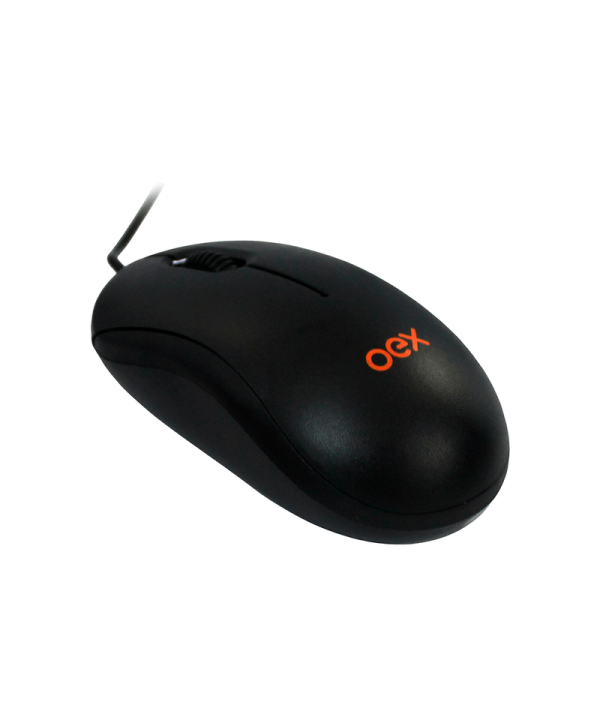 Mouse Óptico OEX MS103 Preto e Azul