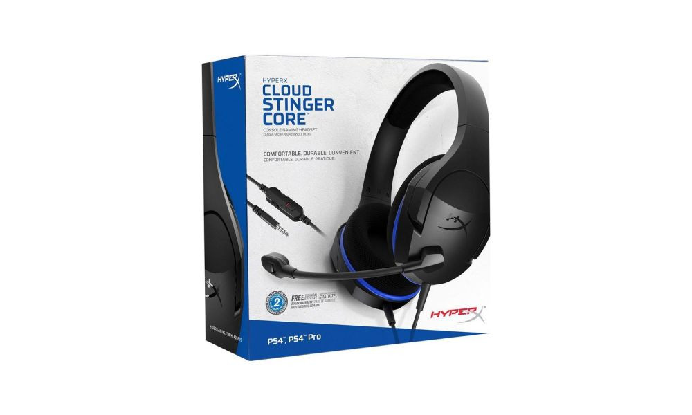 Headset Gamer HyperX Cloud Stinger Core HX-HSCSC-BK - LOTE  DEZEMBRO 2023