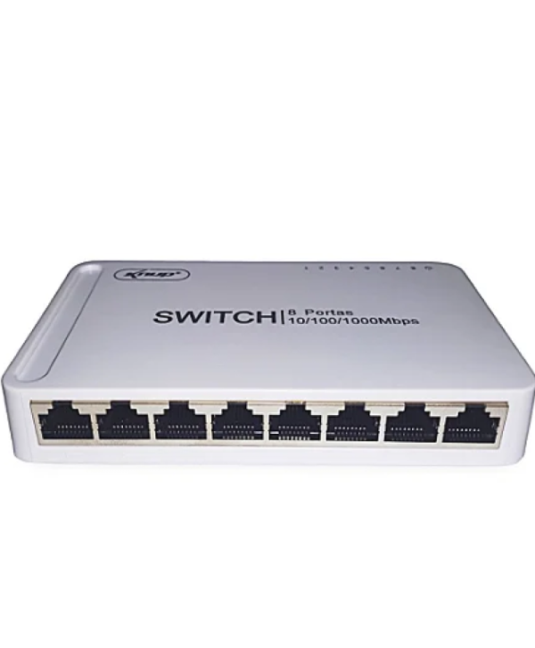 HUB SWITCH 8 PORTAS 10/100/1000 KP-SW106 KNUP