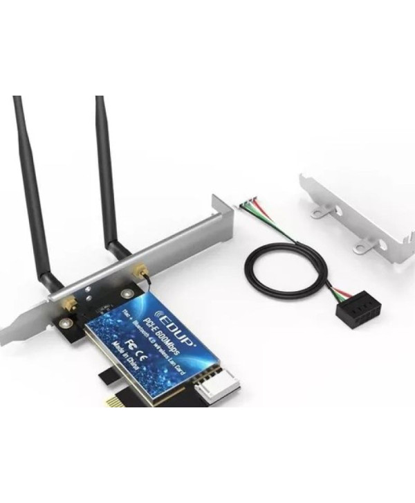 Placa de Wifi, Wireless Adaptador PCI-e 1200Mbps Gigabit Fenvi FV-AC1200