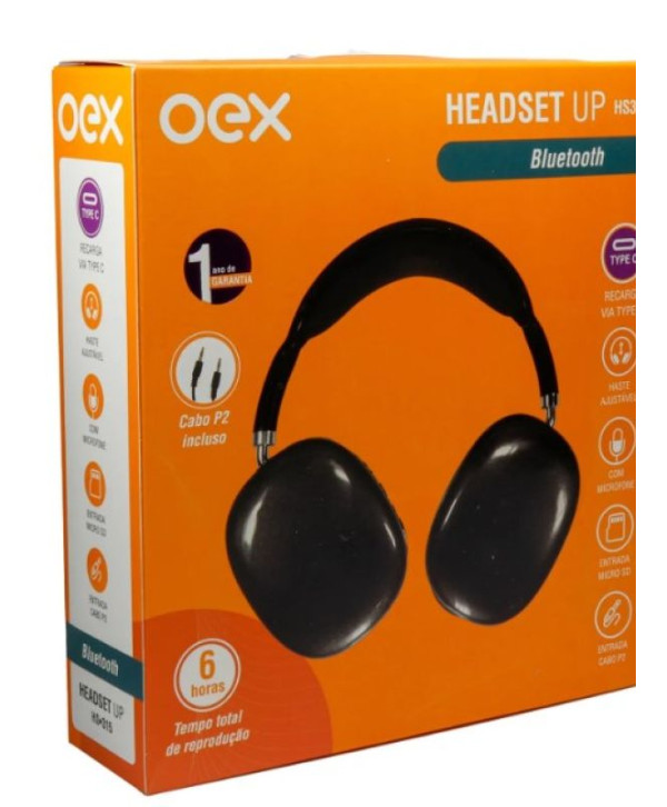Headset Oex Bluetooth HS315 UP PR