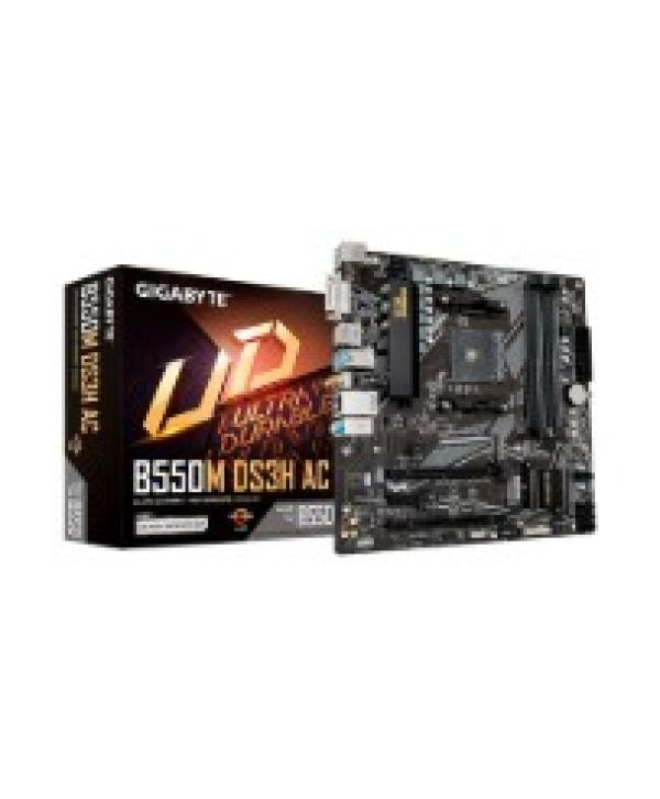 Placa Mãe Gigabyte B550M DS3H DDR4 O.B. AM4