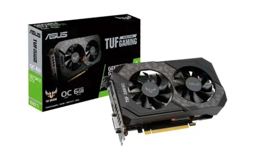 Placa de Vídeo GTX 1660 Ti OC Tuf Gaming 6GB GDDR6