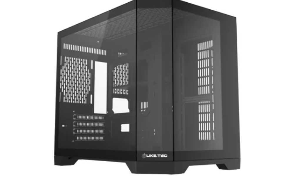 Gabinete Liketec Ilusion Dark, Mini-tower, Vidro Temperado