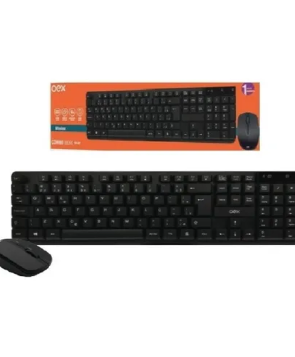 Combo Mouse e Teclado Sem Fio Work TM408