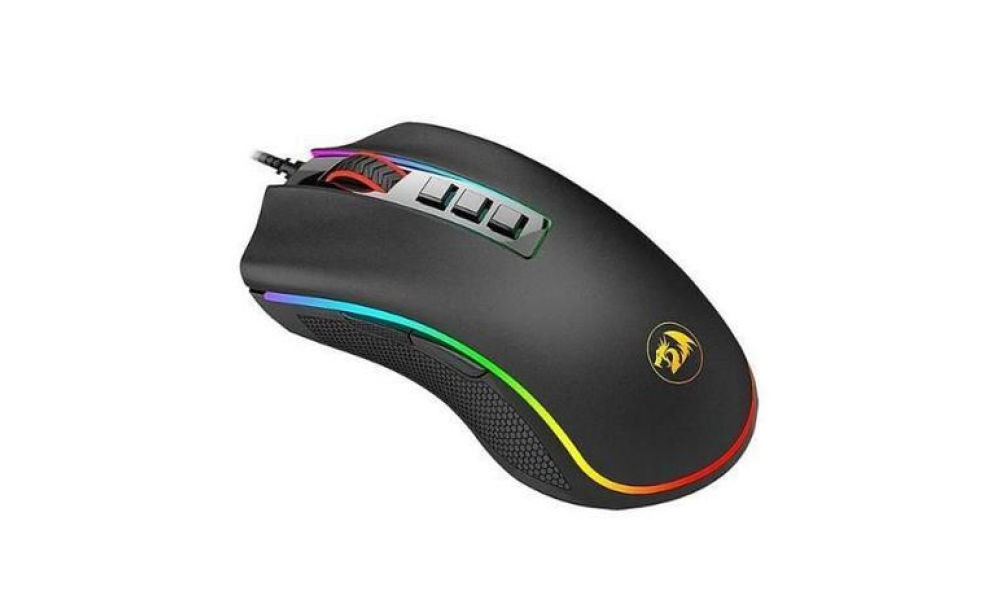 Mouse Gamer Redragon Cobra, 10000DPI, Chroma, Preto - M711