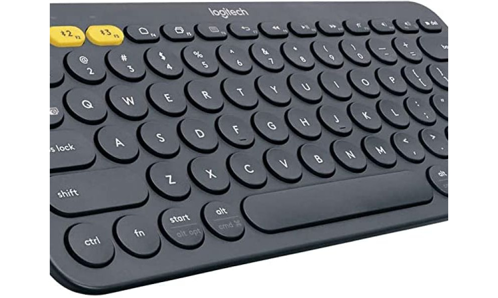 Teclado Bluetooth Logitech K380 Cinza